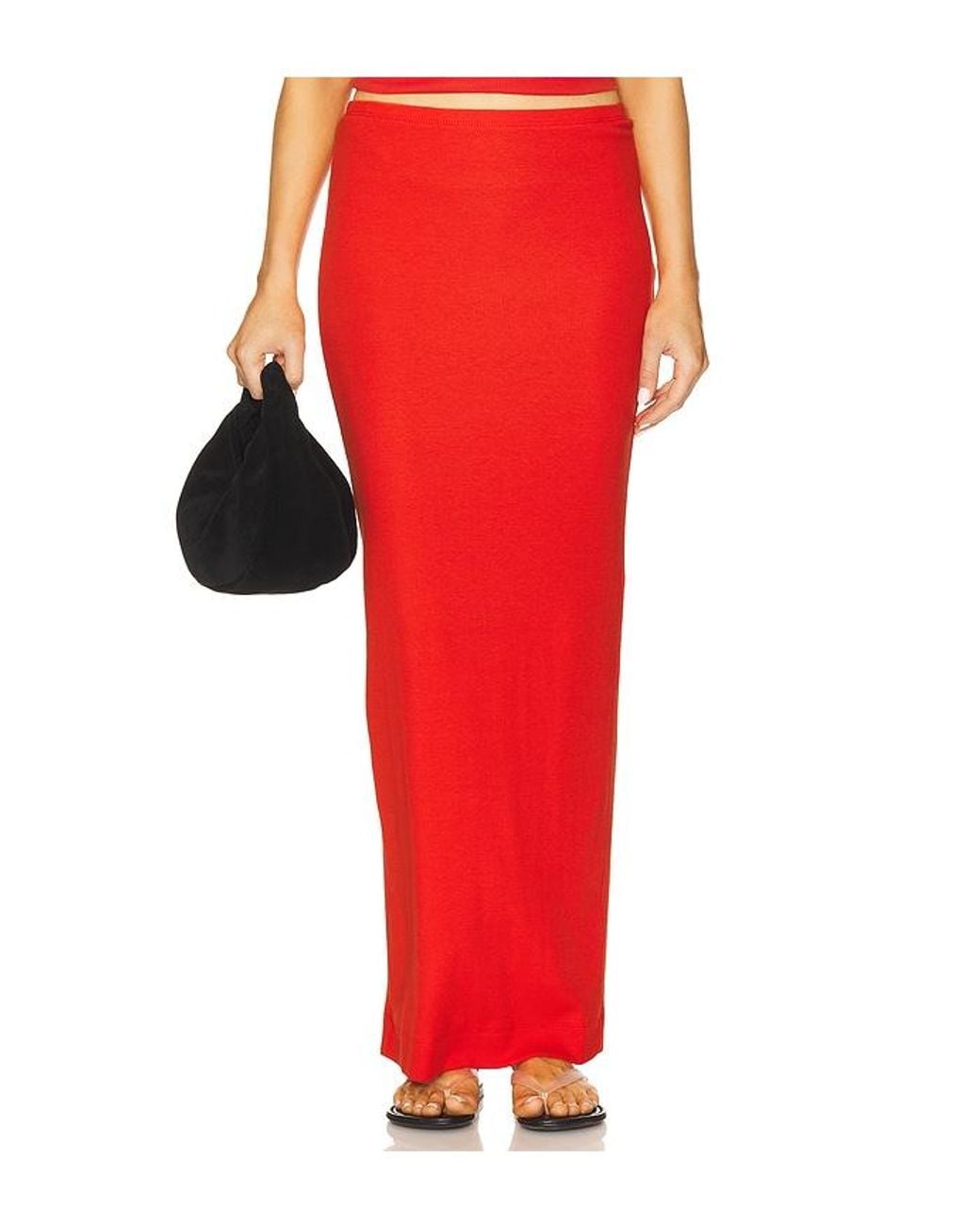 ÉTERNE Red Emma Skirt