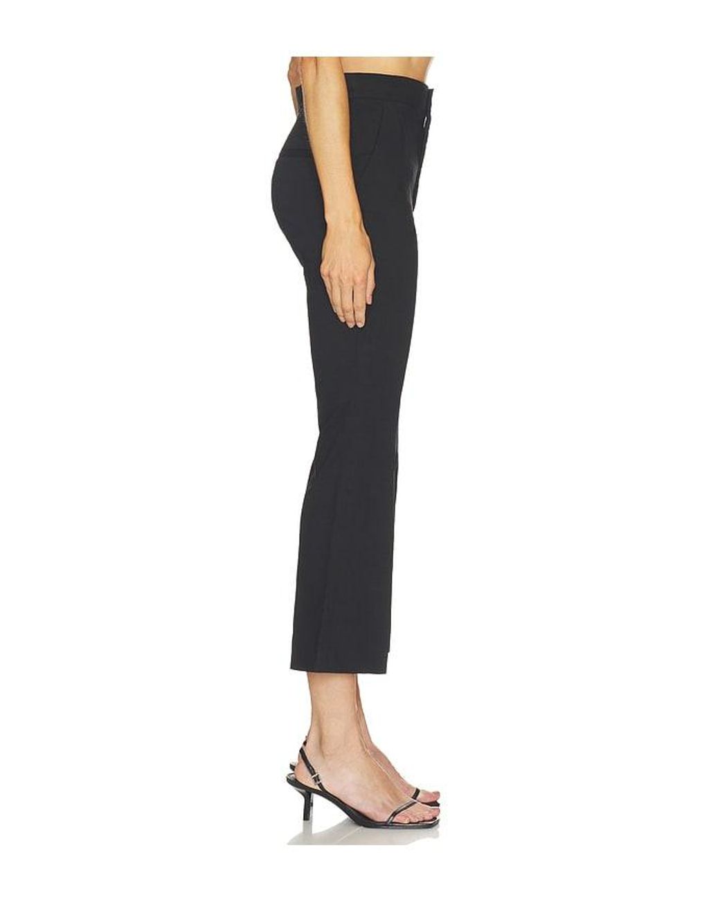 A.L.C. Black Cropped Sophie Pant