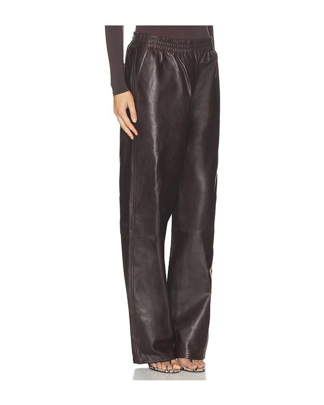 Jonathan Simkhai Black Corrine Pull On Pants
