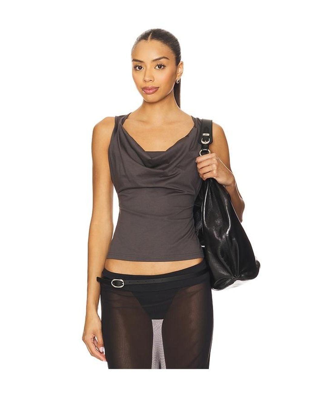 geel Black Jameson Top