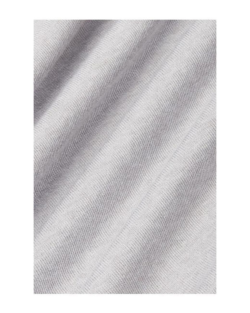 SRG White Marielle Knit Tapered Pant
