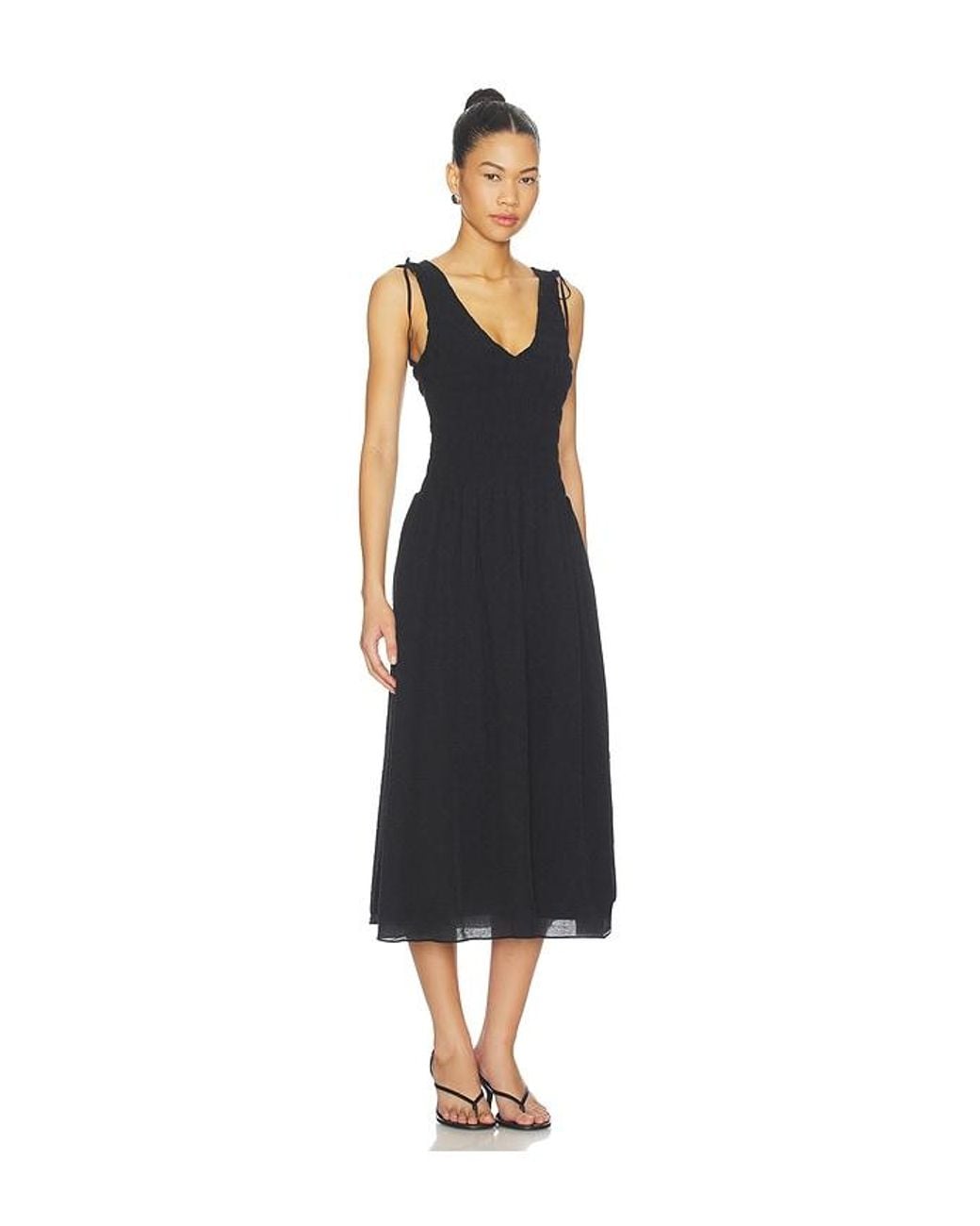 PAIGE Black Sebastian Dress