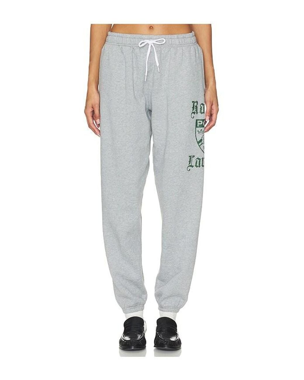 Polo Ralph Lauren Multicolor Fleece Standard Wide Leg Pants