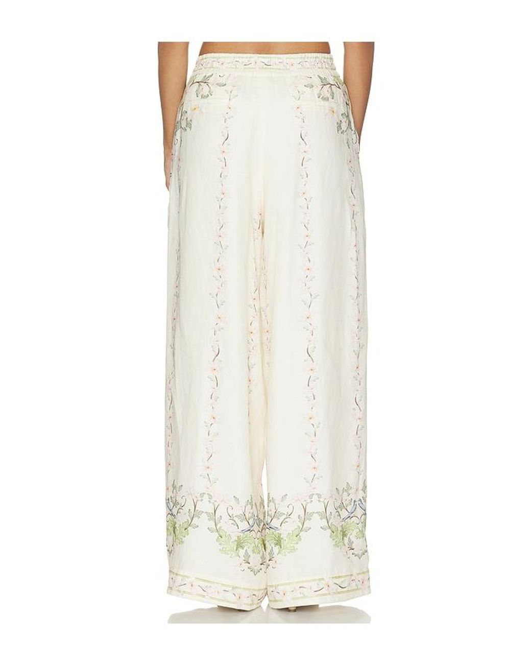 Agua Bendita White Tota Anhelo Pant