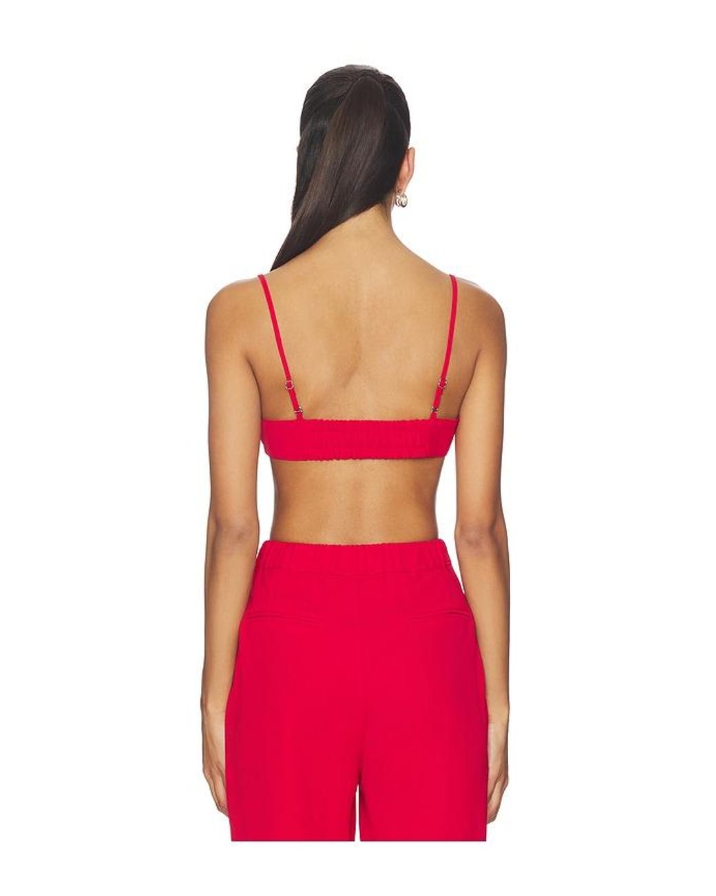 SELMACILEK Red Reign Top