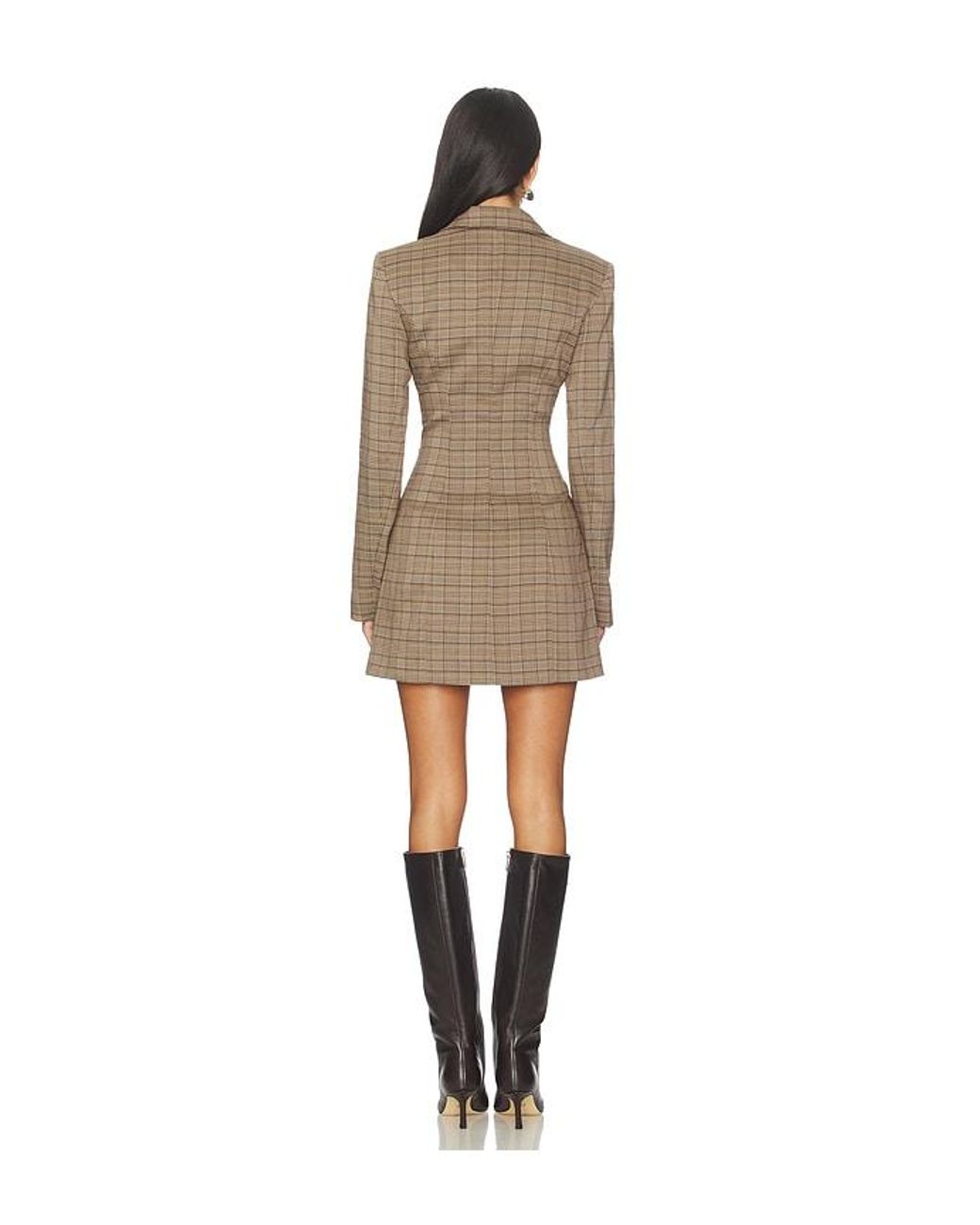 MAJORELLE Natural Dolly Blazer Dress