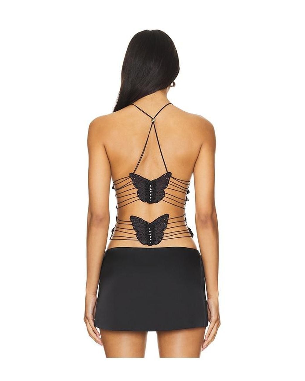I.AM.GIA Black Ellery Top