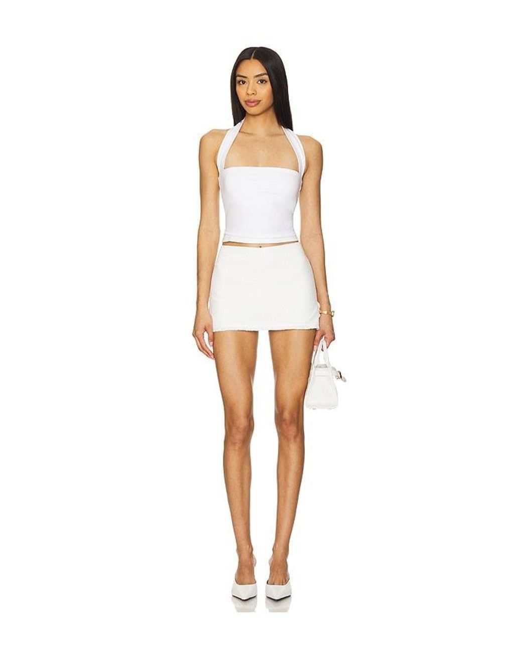 MAJORELLE White Royce Top