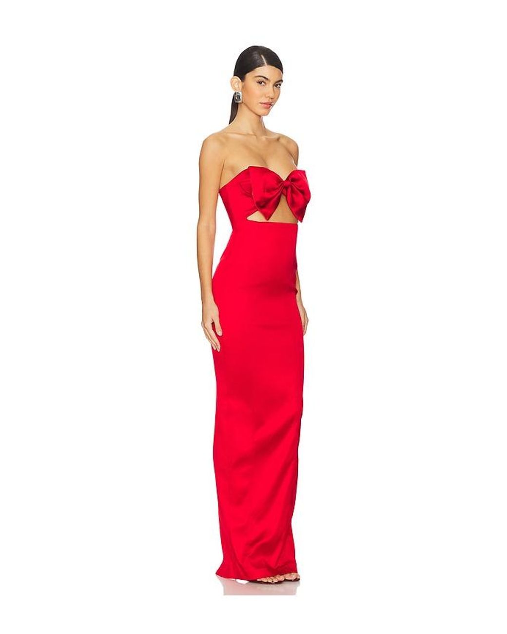 SAU LEE Red Esther Gown