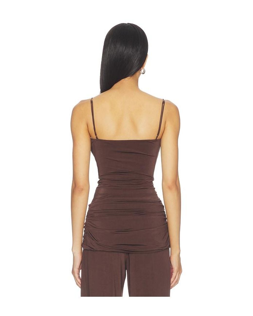 Amanda Uprichard Purple Pippa Top