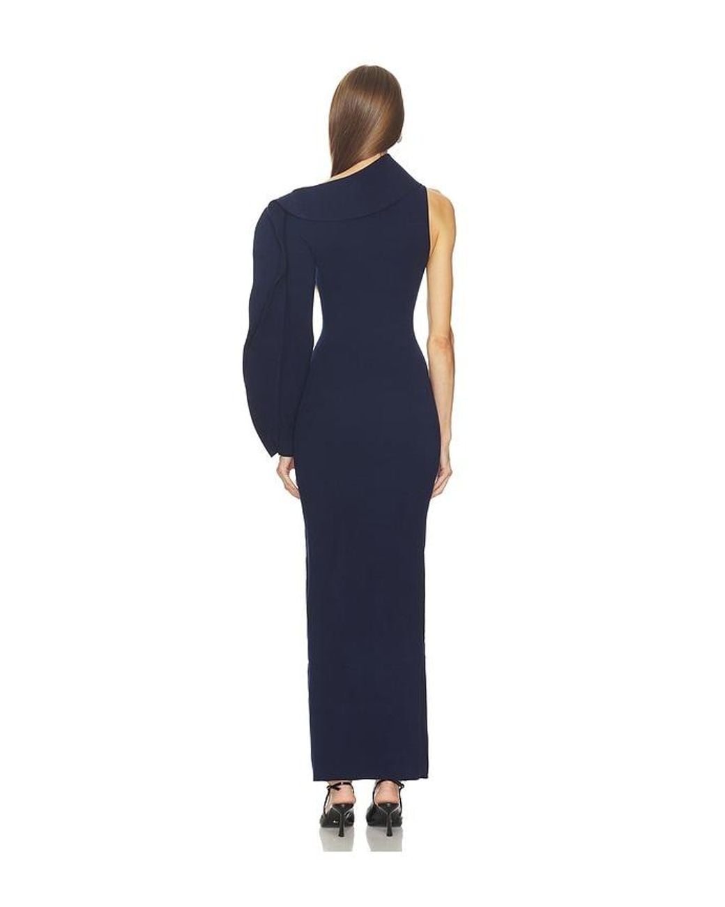 SRG Blue Himani Compact Knit Dress