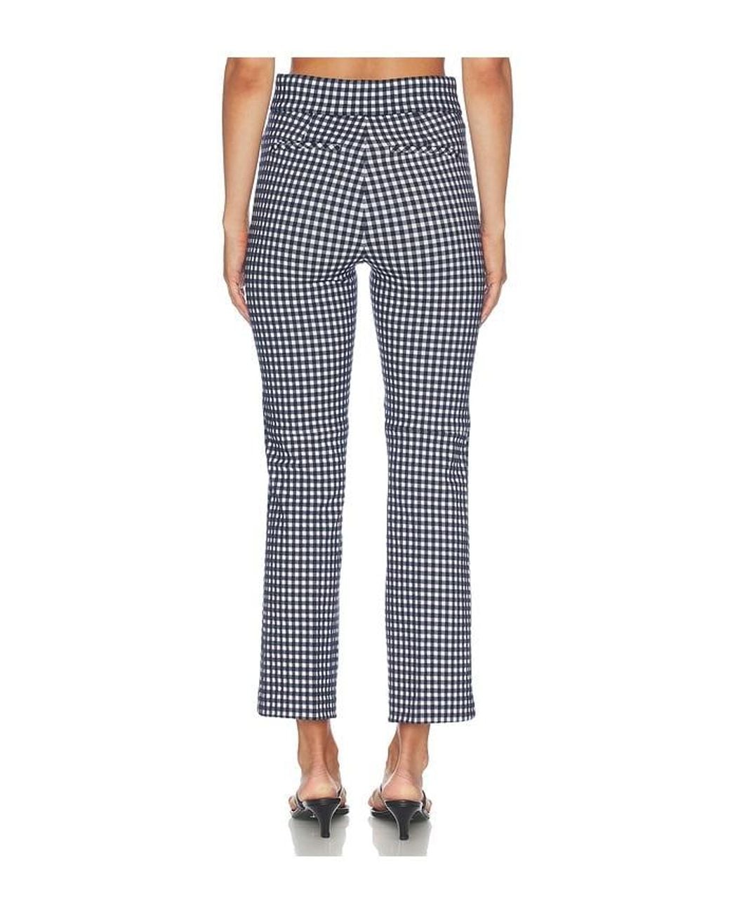 Spanx Blue Pintuck Kick Flare Pant