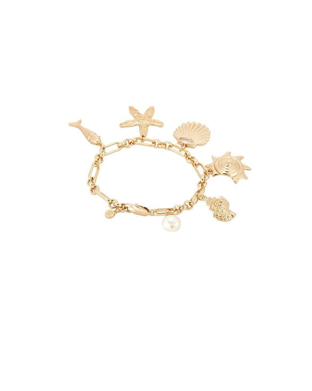 Ettika Metallic Oceanic Dreams Charm Bracelet