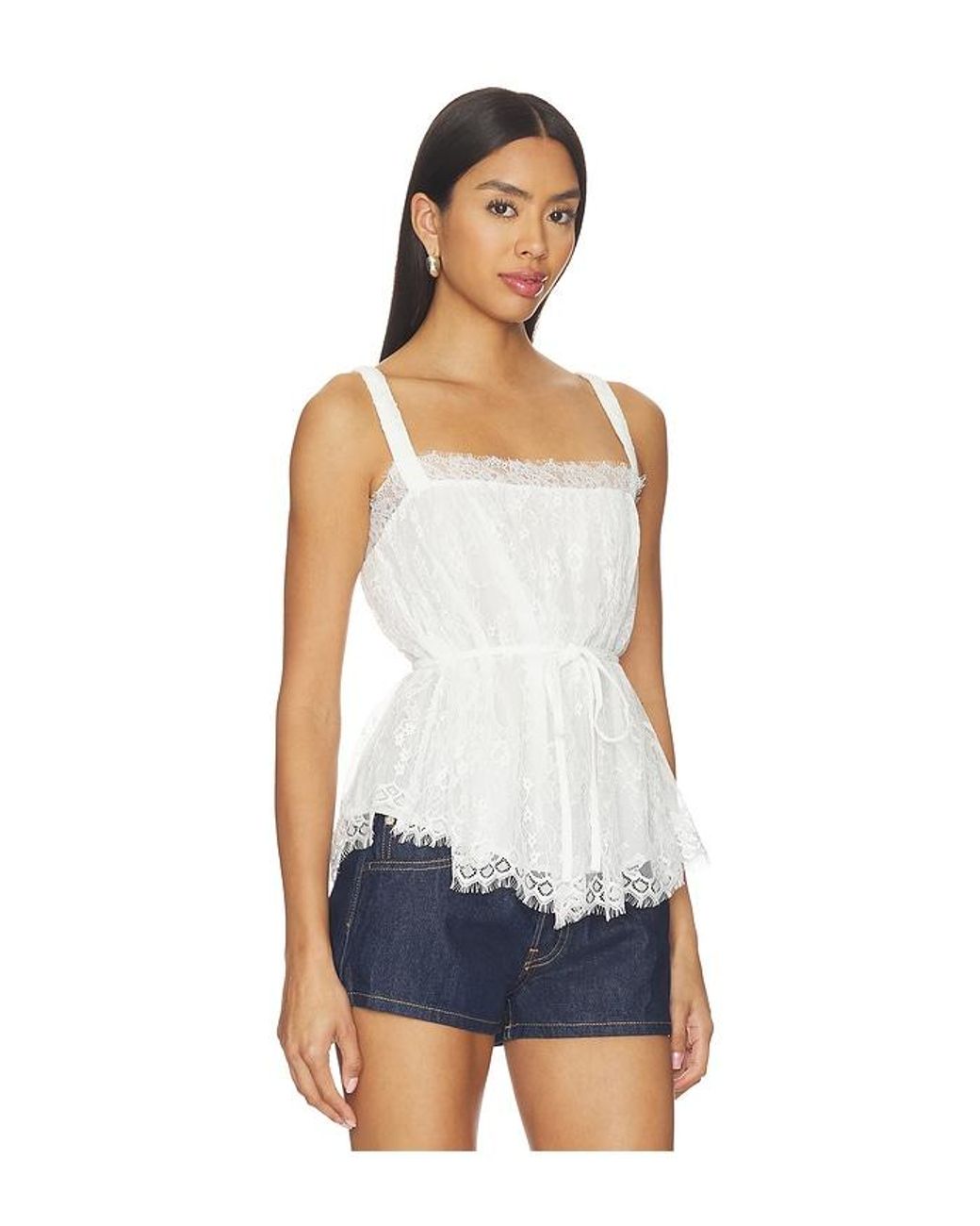 Tularosa White Leanna Top