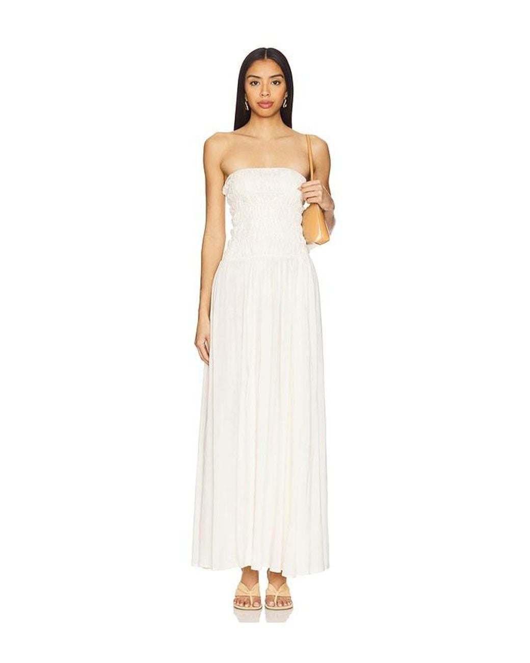 Tularosa White Itzayana Maxi Dress