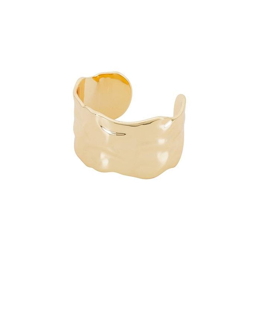 Ettika White Thick Sculpted Cuff