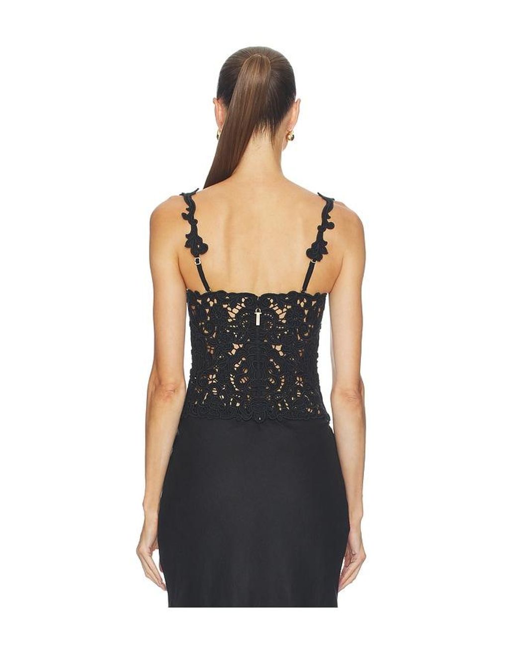 Cult Gaia Black Zaire Top
