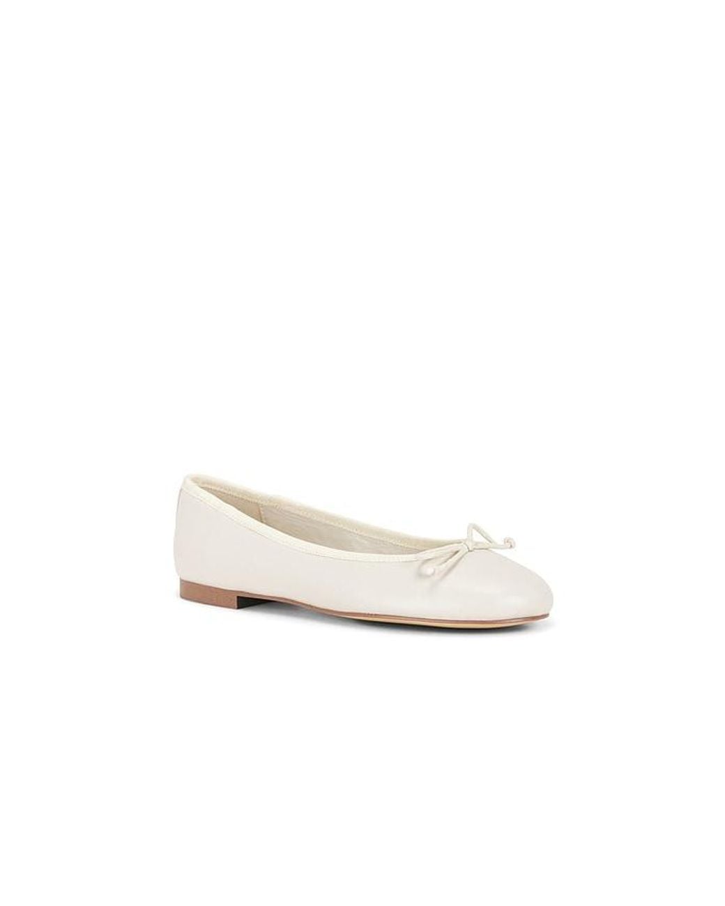 Tony Bianco White Comma Ballet Flat