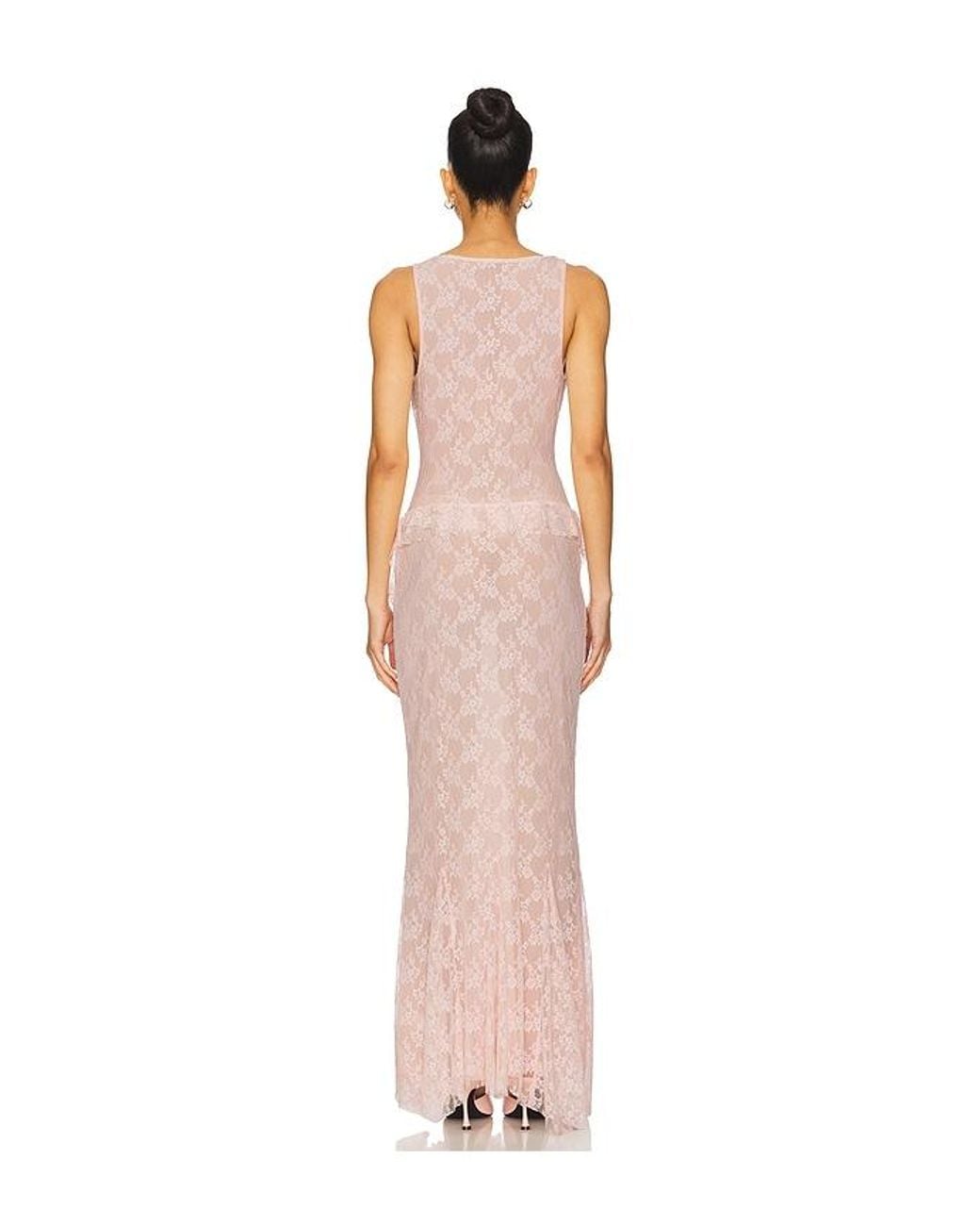 MAJORELLE White Camille Gown