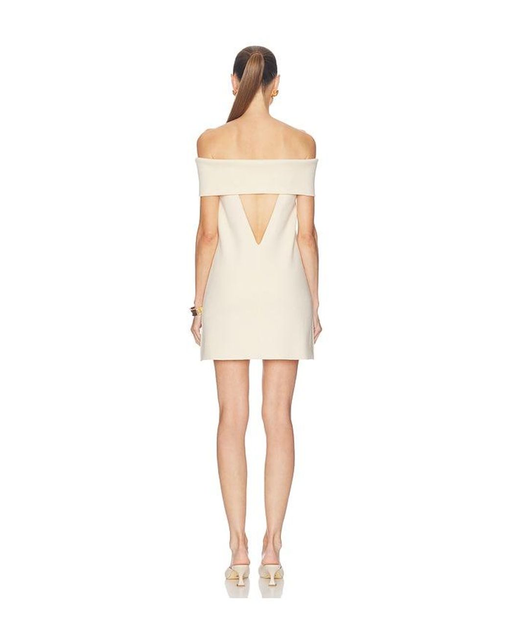 SRG White Loretta Mini Dress