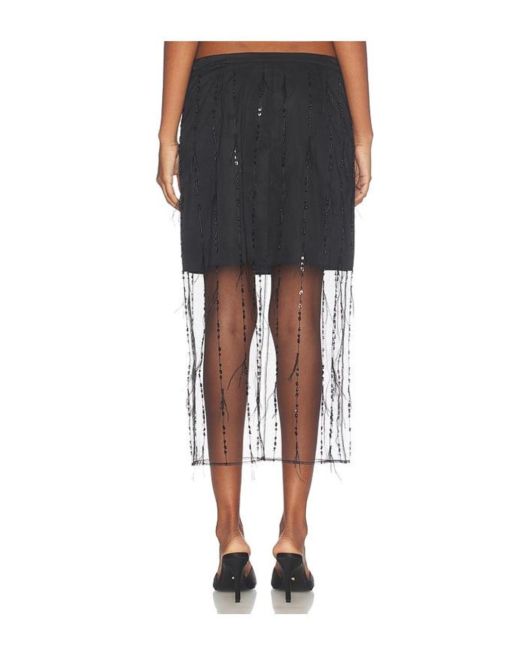 Rag & Bone Black Geena Skirt