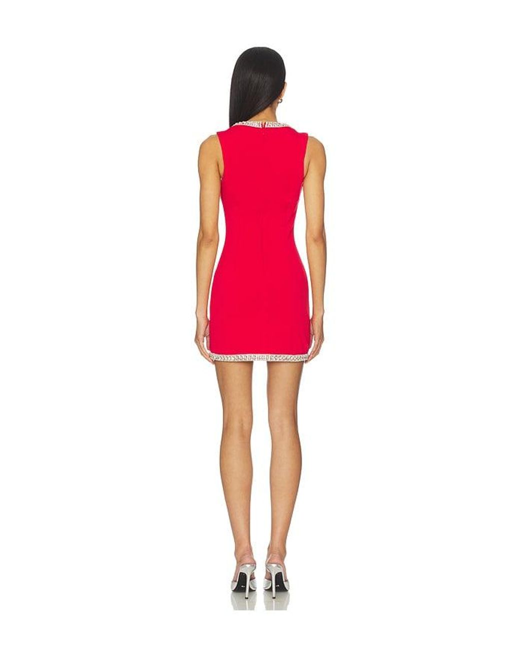 retroféte Red Bexley Dress
