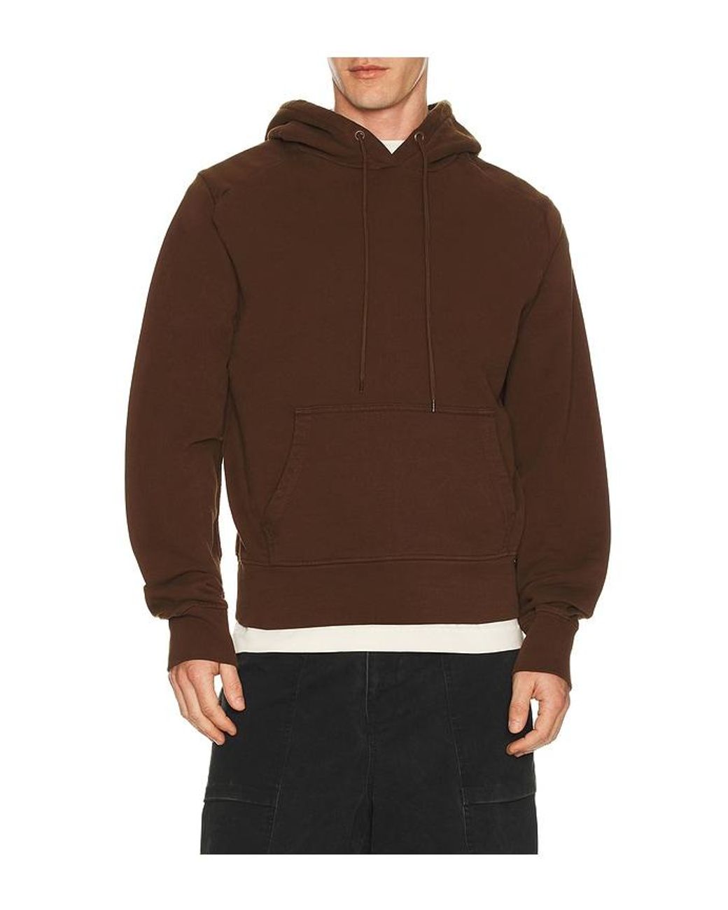 Entire studios Brown Standard Hoodie for men
