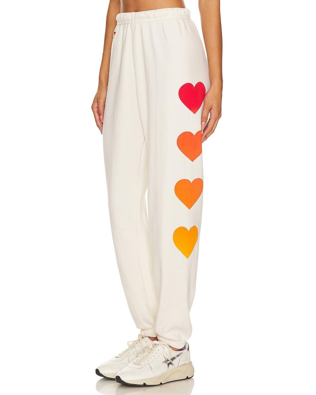 Aviator Nation Heart Fade 4 Sweatpants | Lyst