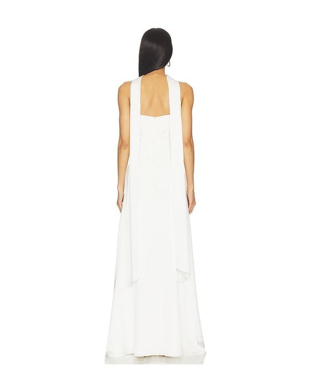 Elliatt White Noralyn Strapless Gown