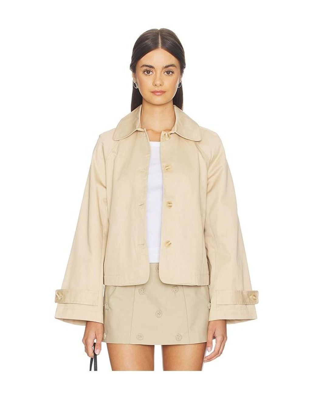 GUIZIO Natural Romeo Trench