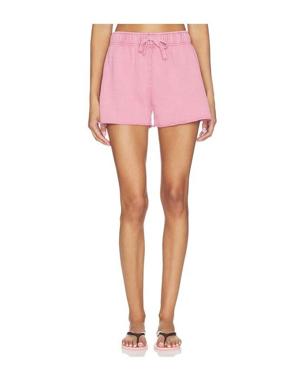 Bobi Pink Relaxed Gym Short