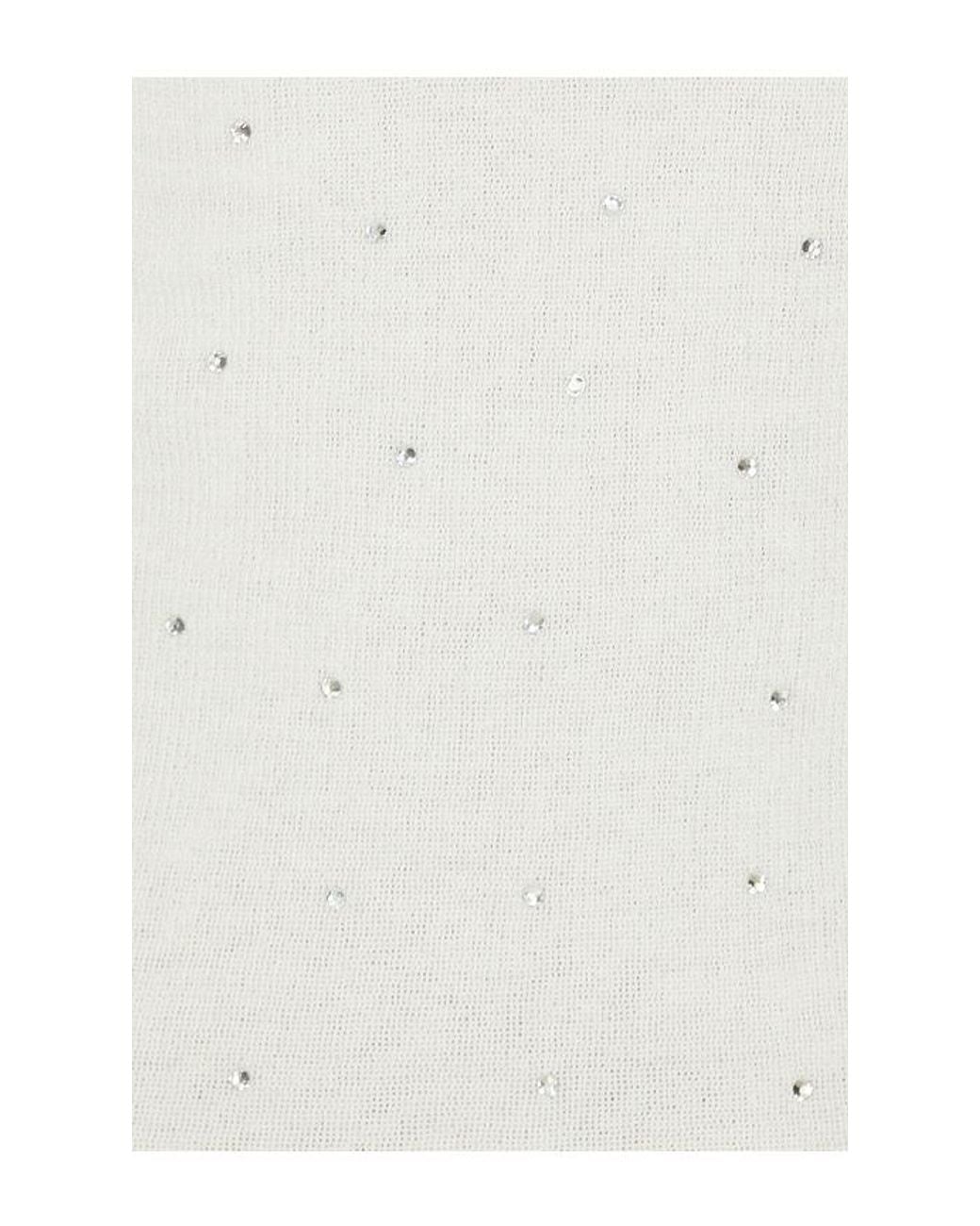 Area White Girly Rib Knit Mini Dress