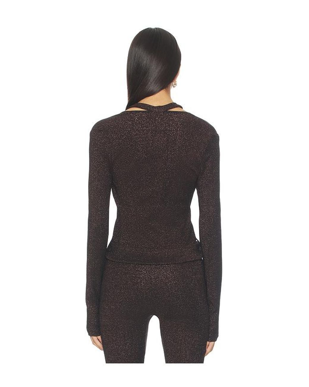 OTTOLINGER Black Double Closure Rib Cardigan