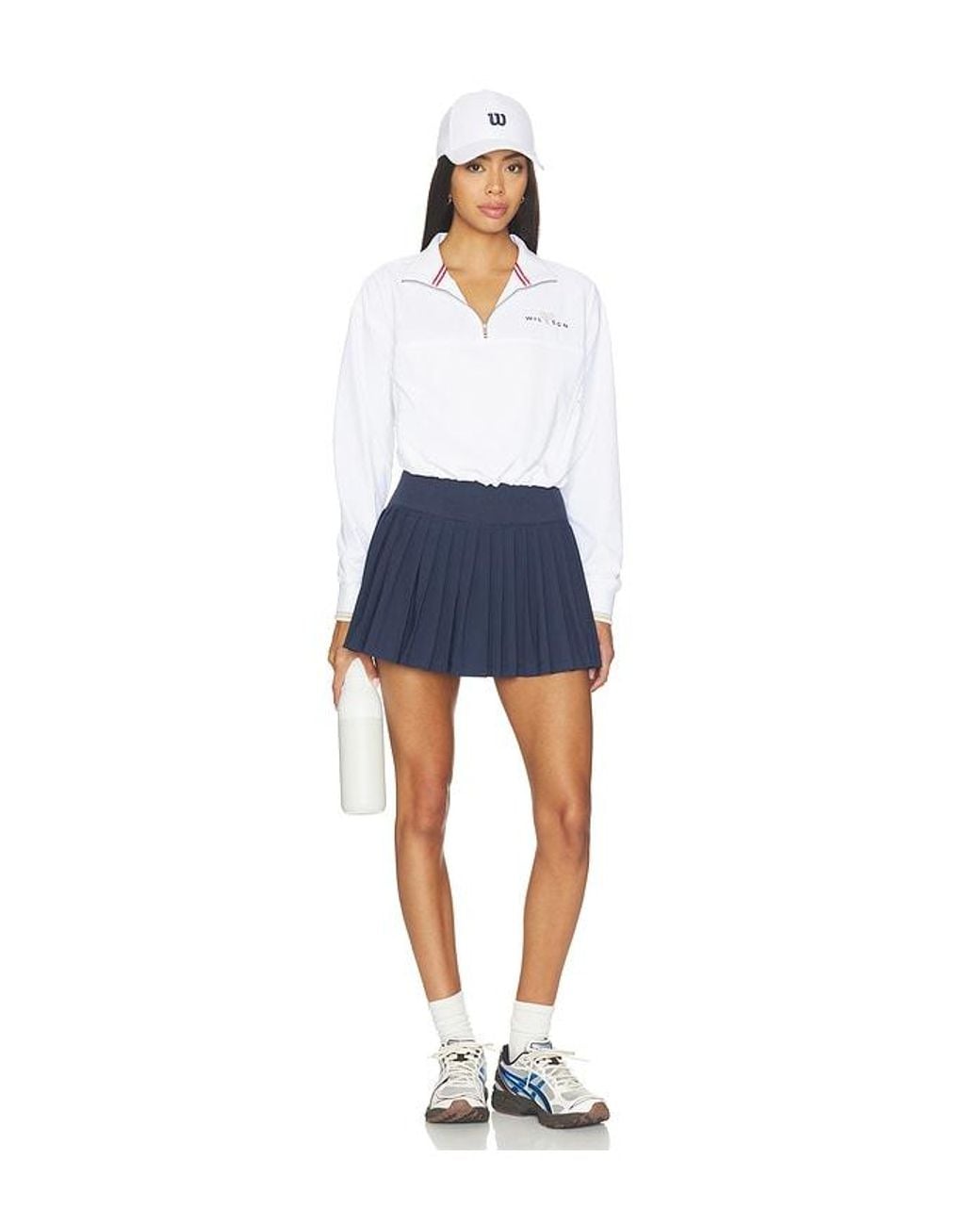 Wilson Blue Midtown Tennis Skirt