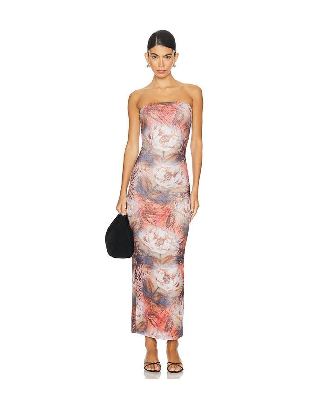 superdown Brown Maxikleid Gabi