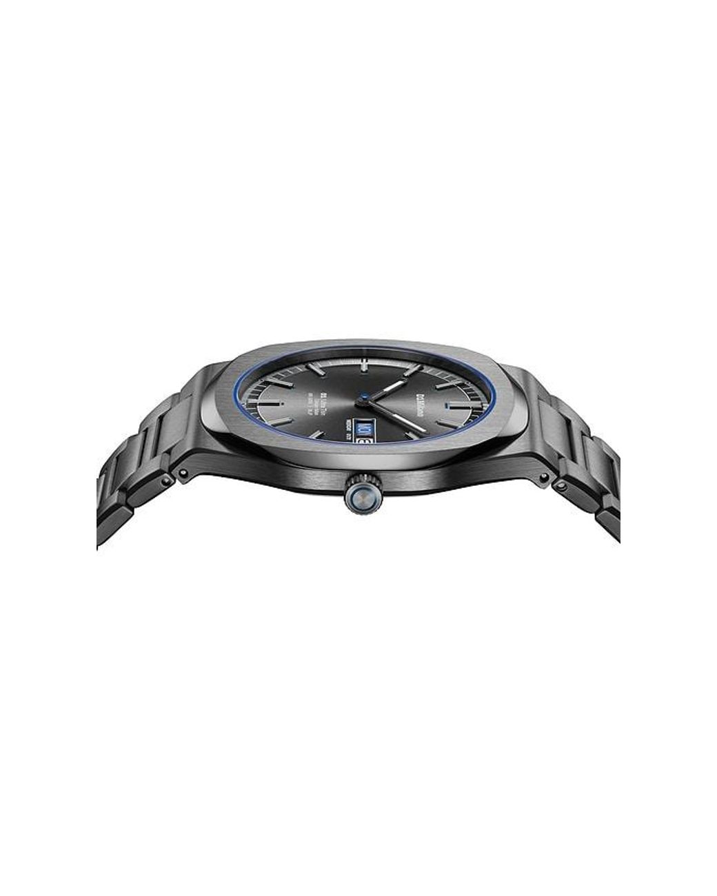 D1 Milano Black Ultra Thin 1970 39Mm for men