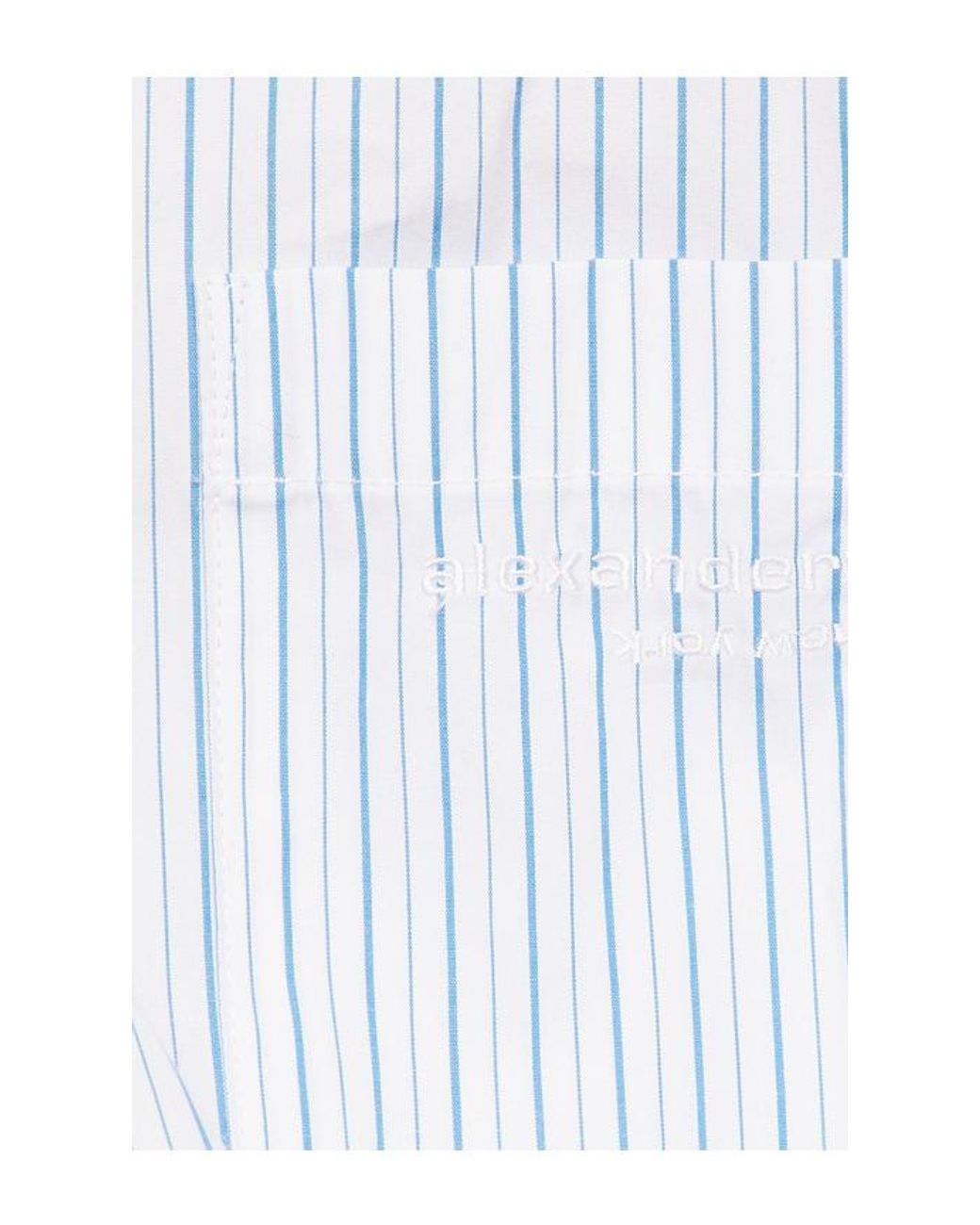 Alexander Wang Blue Pre-Styled Off Shoulder Dress