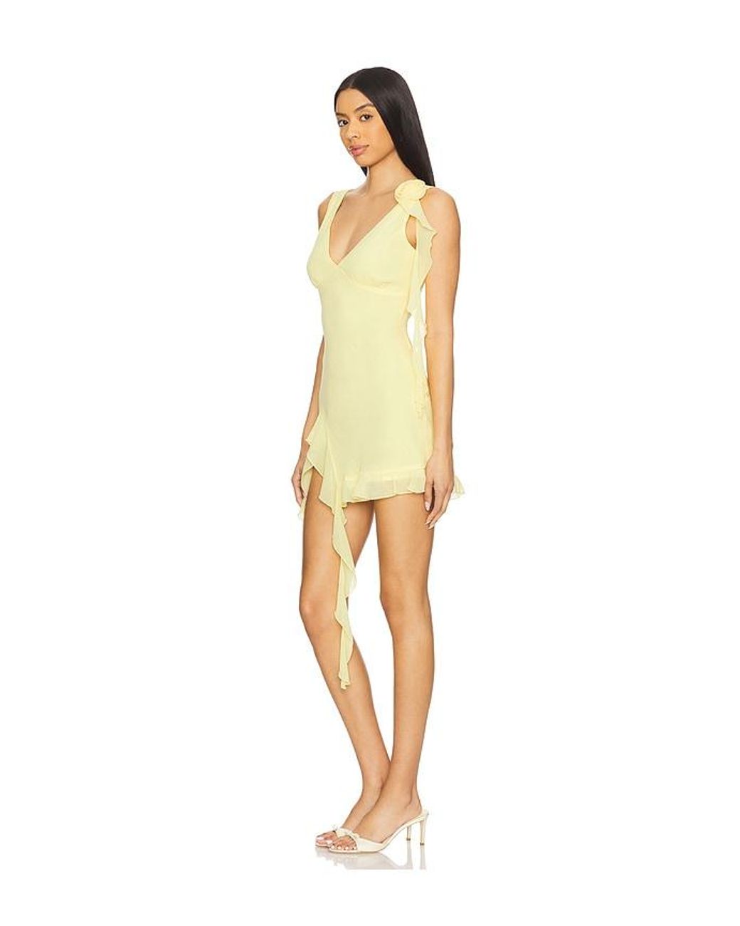 MORE TO COME Yellow Myla Mini Dress