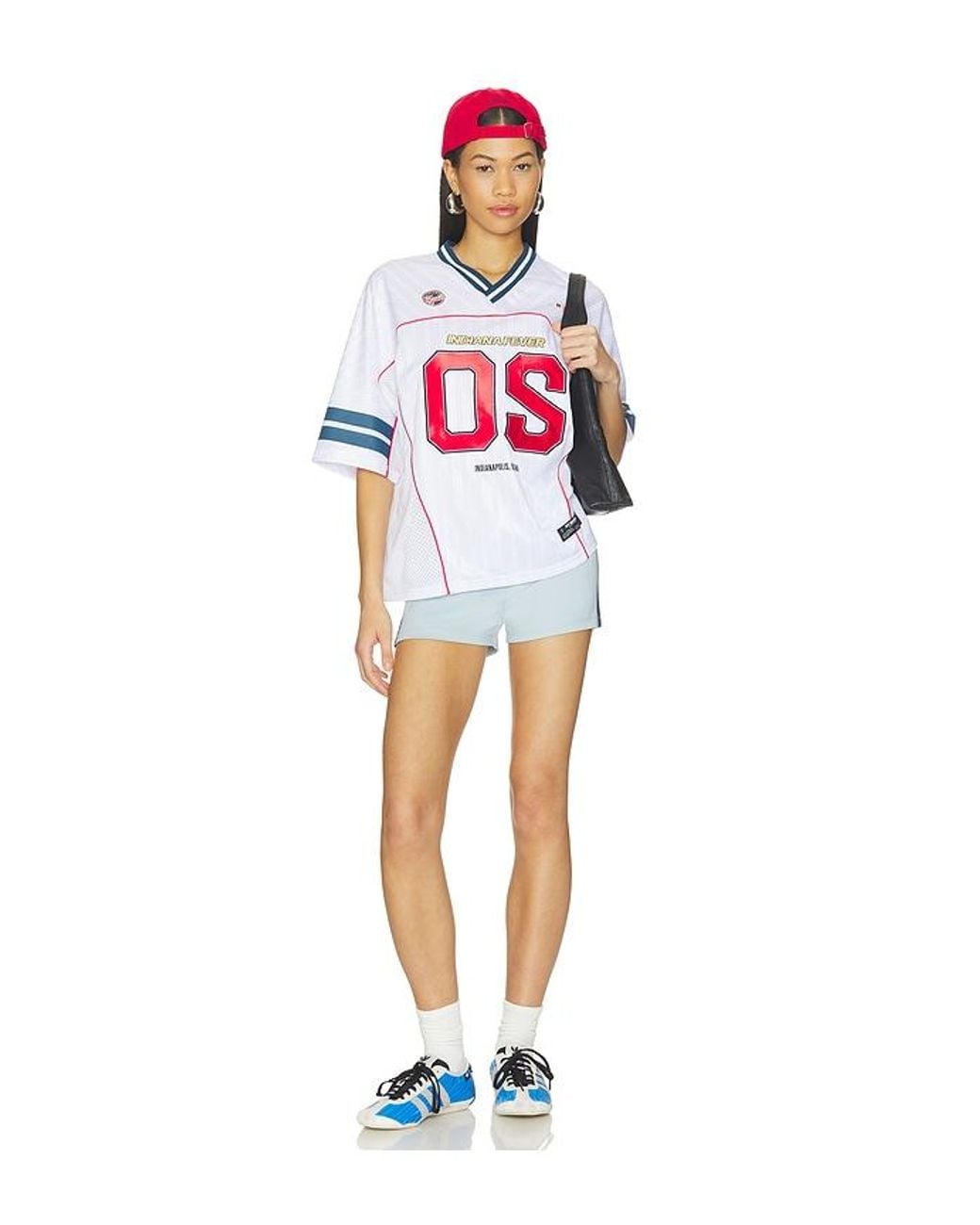 OFF SEASON White Indiana Fever Boxy Top