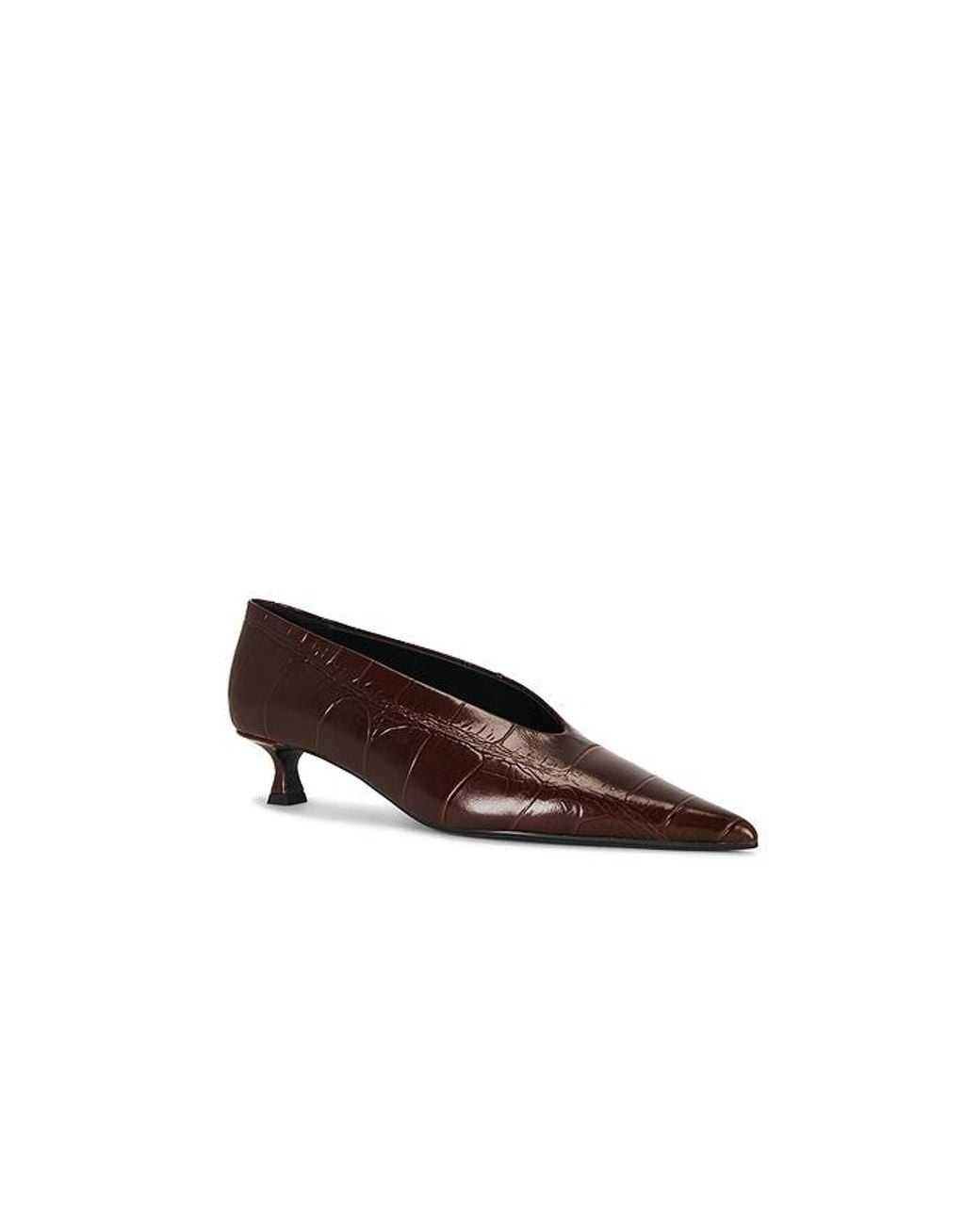 Tony Bianco Brown Cherry Pump