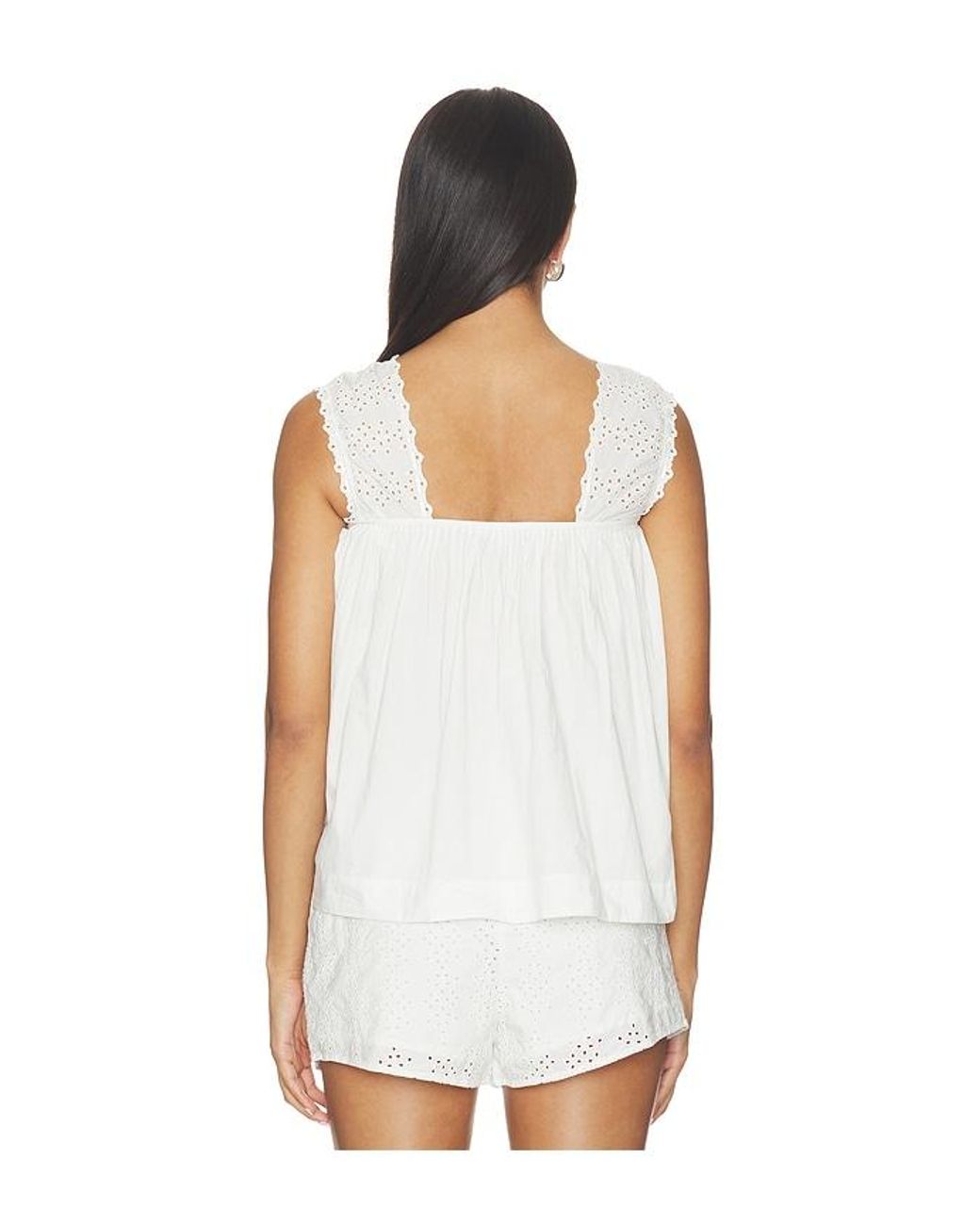 Posse White Harriet Top