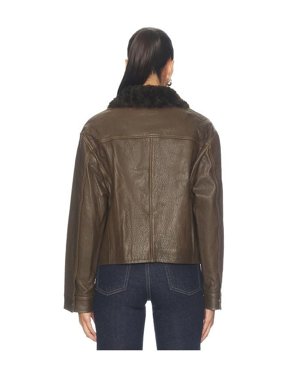 Jonathan Simkhai Brown Mel Jacket