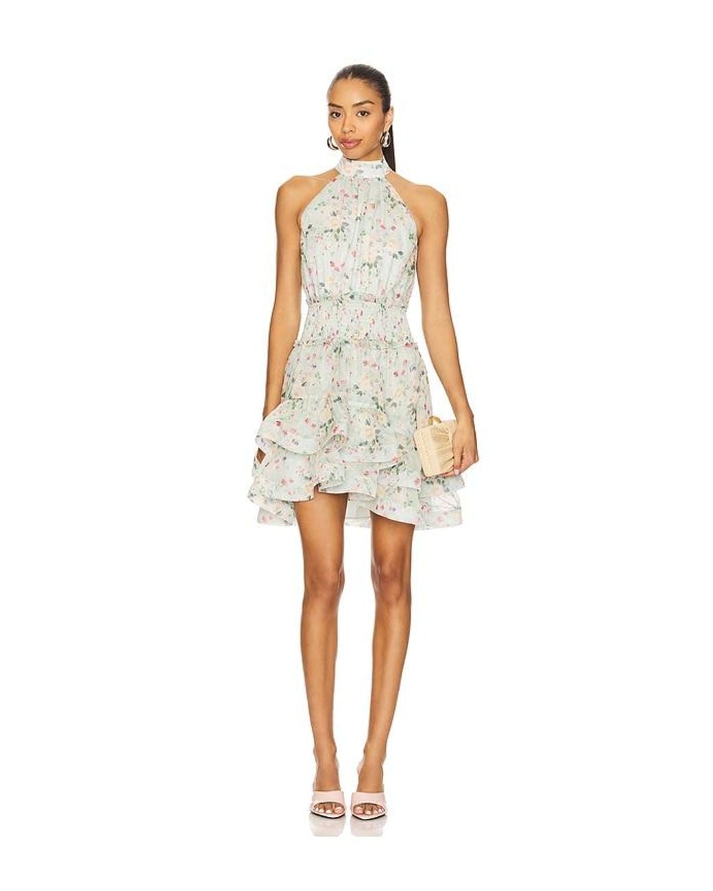 Elliatt Natural Milena Mini Dress