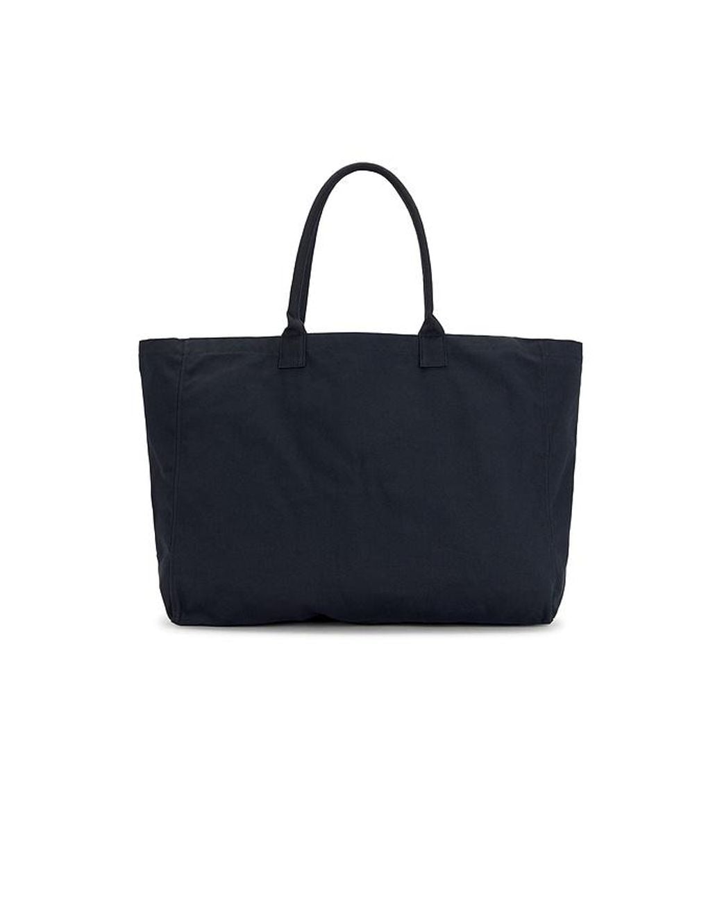 Anine Bing Black Leo Canvas Tote