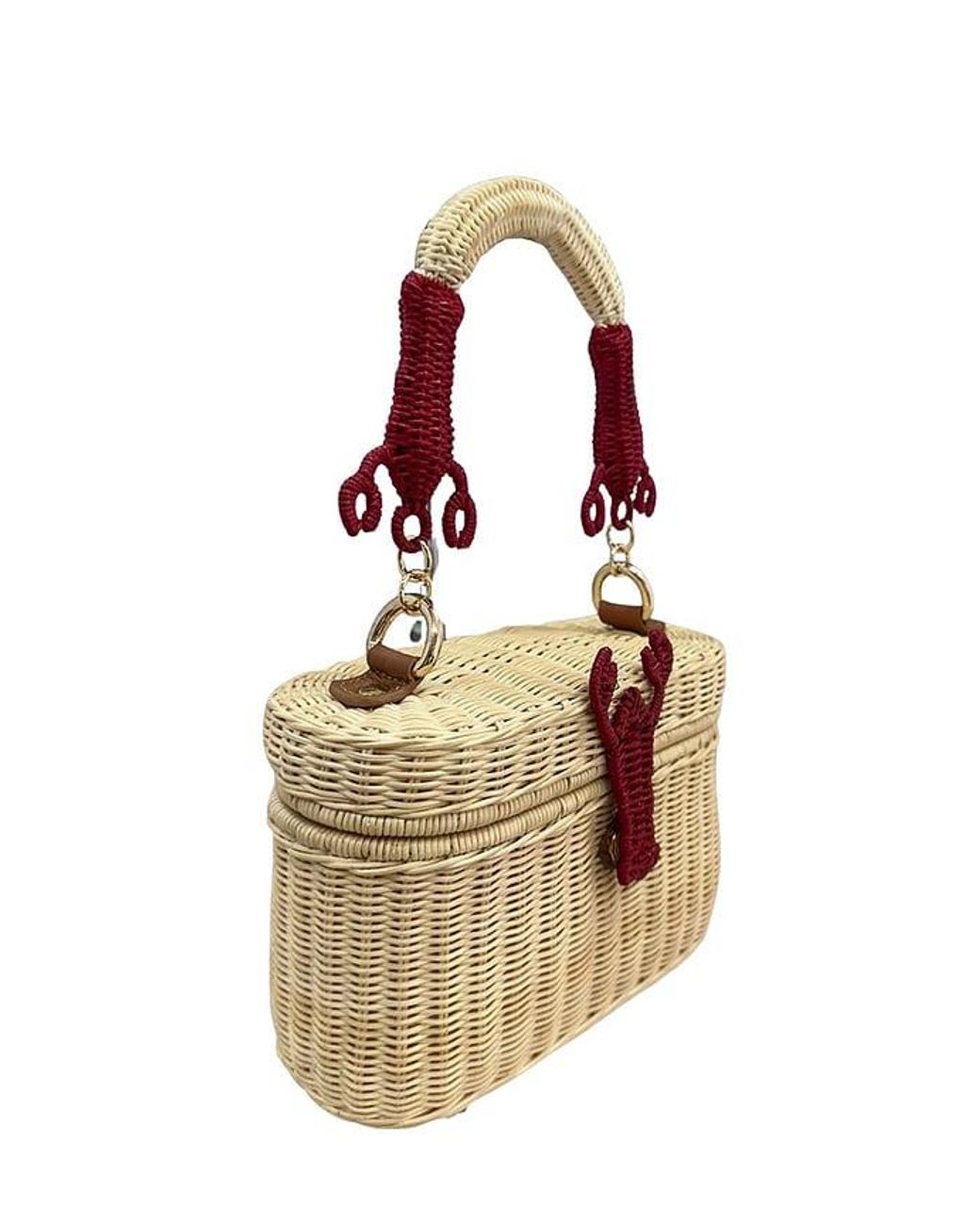 Serpui Brown Catia Lobster Bag