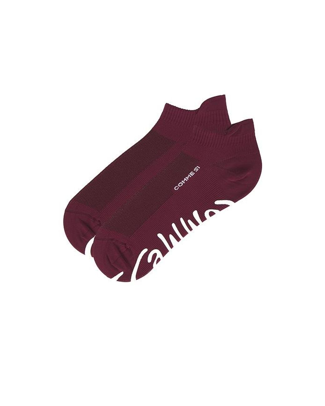 Comme Si Purple The Pilates Ankle Sock