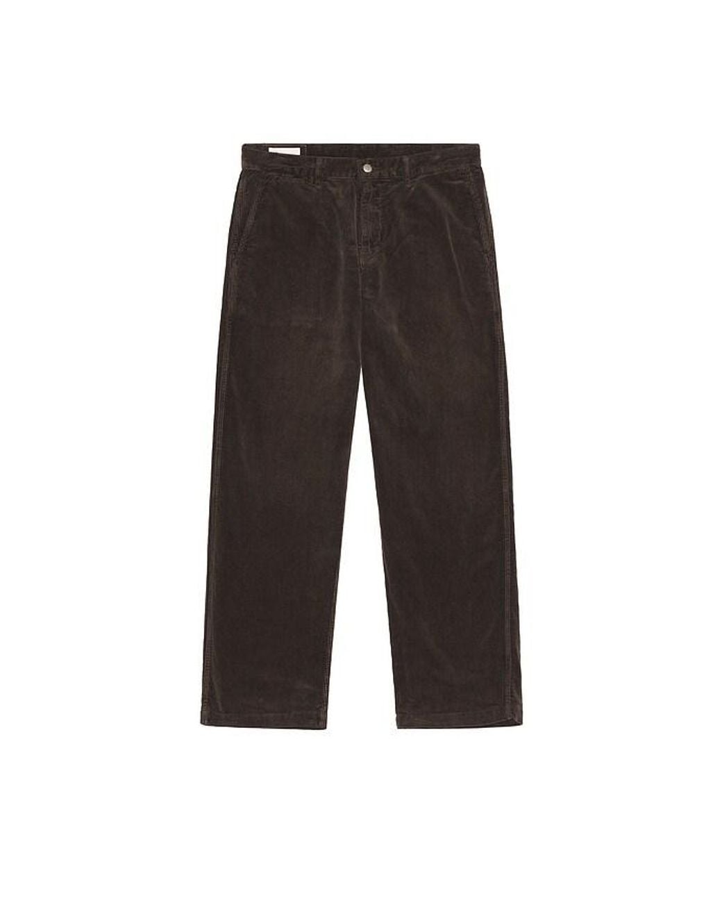 vowels Black Baggy Work Pant for men