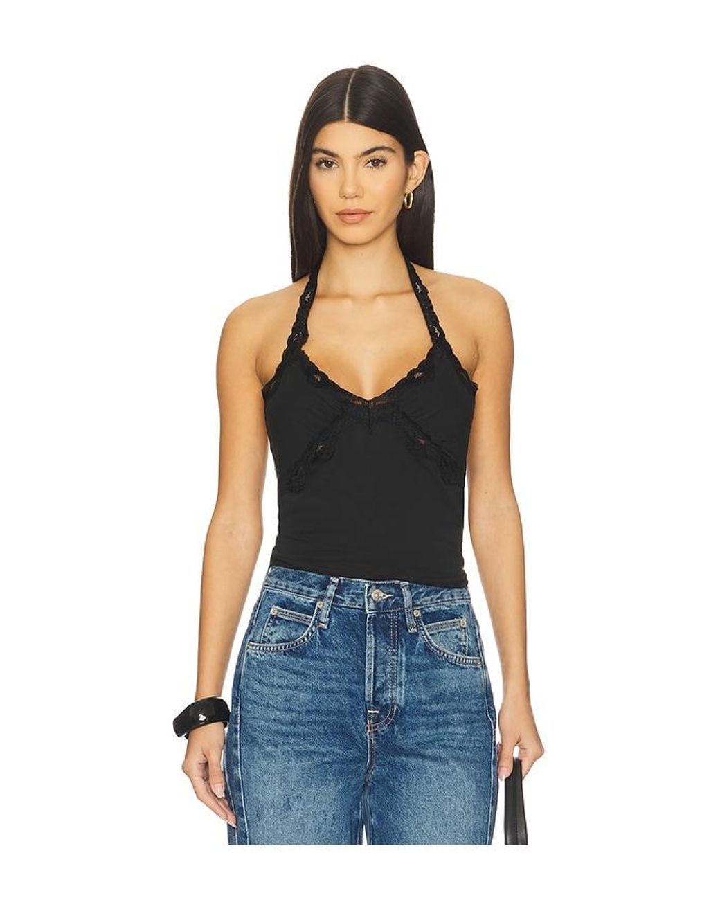 Free People Blue Brooke Halter