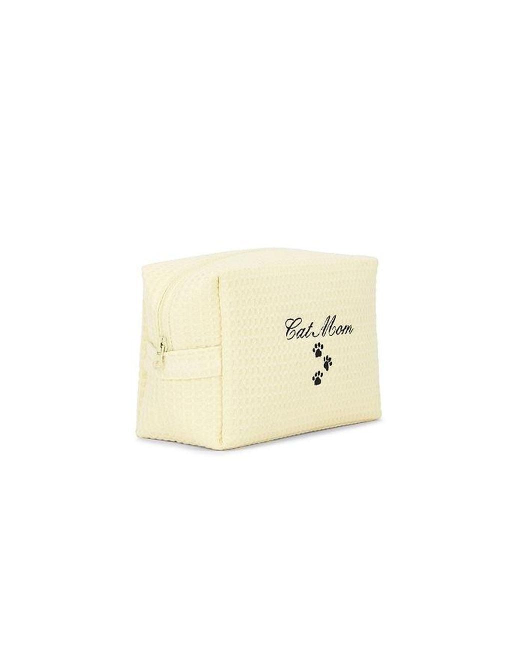 Abode Natural Cat Mom Waffle Pouch