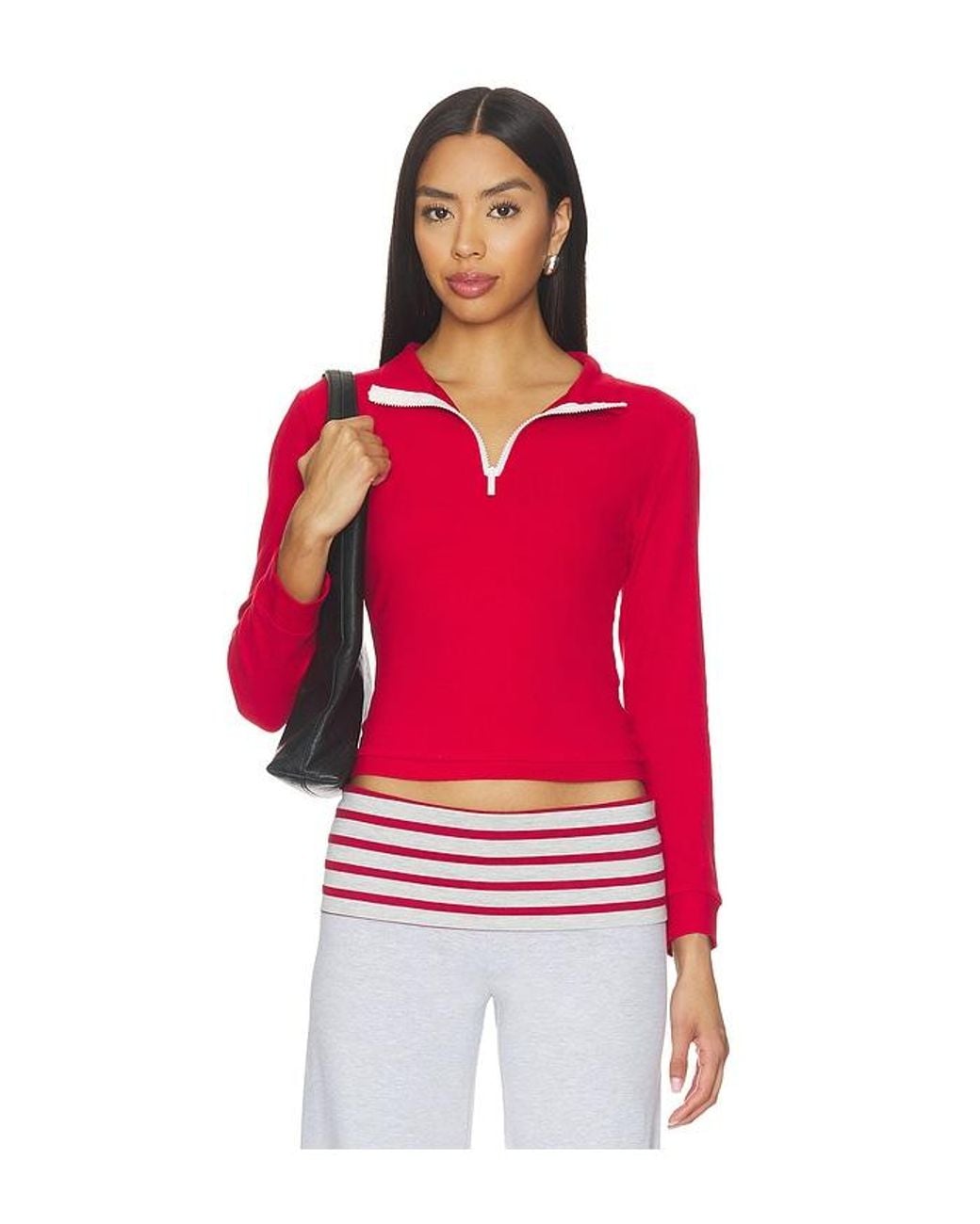 Lioness Red Mile High Long Sleeve Top